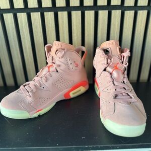Jordan Athletic Shoes in Pink and Orange